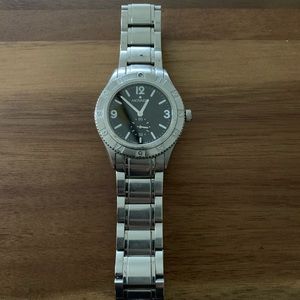 Men’s stainless and black Movado Watch